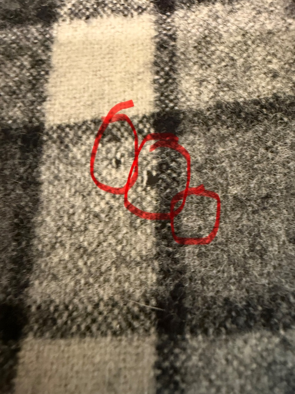Pendleton Black & Gray Plaid Wool XXXL Shirt - Picture 3 of 6